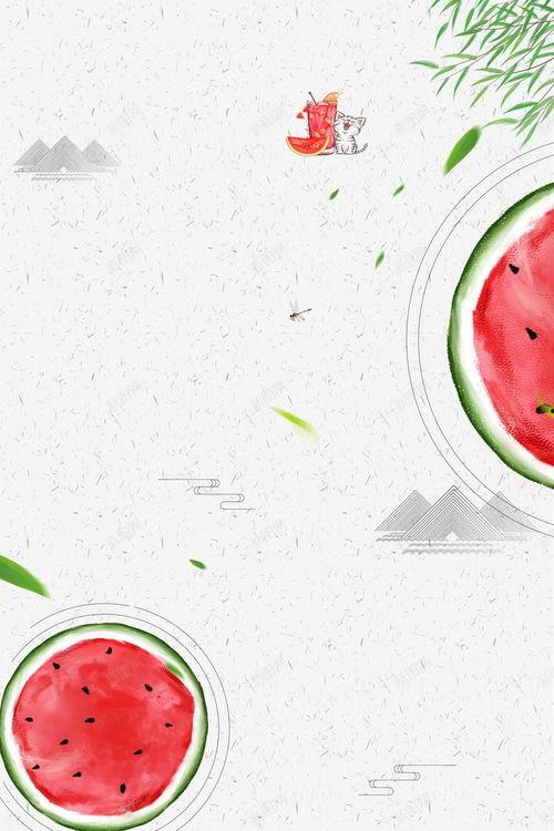 娱乐吃瓜背景素材